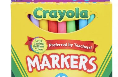 Crayola 10ct Kids Broadline Markers Just $.99 (Reg. $2.50)!